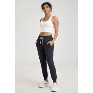 Authentic Vuori Women's Performance Joggers Black Heather Size XL New